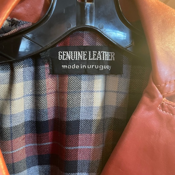 Vintage Leather Trench Coat - Picture 4 of 13